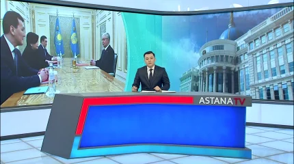 Президент конституциялық комиссияның төрағасын қабылдады