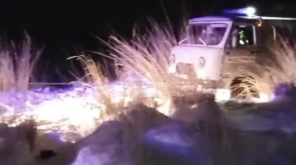 Спасатели МЧС помогли доставить пациентов в больницу в условиях непогоды в Актюбинской области