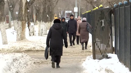 Больше ста актюбинцев пострадали из-за гололёда