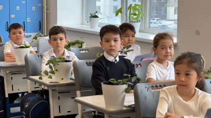 Астанада «Өскіннен фито-сыныпқа дейін» экологиялық жобасы таныстырылды