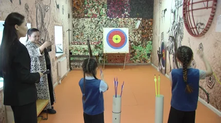 Қосшы қаласында садақ атудан жарыс өтті