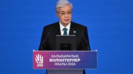 Президент Волонтерлер форумында сөз сөйледі