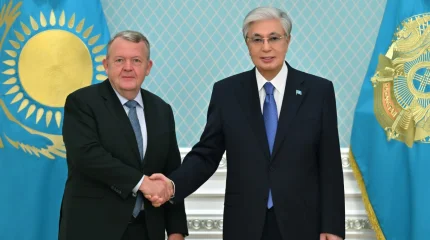 Мемлекет басшысы Данияның Сыртқы істер министрі Ларс Лёкке Расмуссенді қабылдады