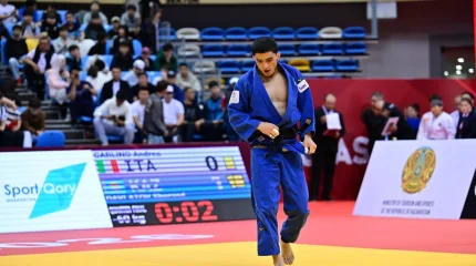 Казахстанец стал вице-чемпионом мира по дзюдо