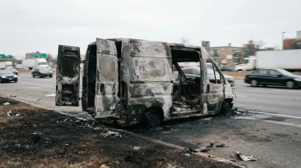 Тело человека обнаружили в сгоревшем автомобиле: начато расследование убийства