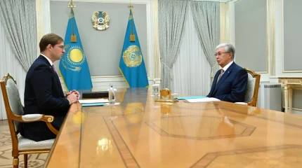 Мемлекет басшысы Халықаралық шахмат федерациясының (FIDE) президенті Тимур Турловты қабылдады