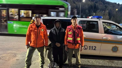 Алматыда құтқарушылар тауда жас жігітке көмек көрсетті