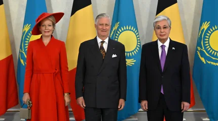 Қазақстан Президенті Бельгиялықтар Королімен және Патшайымымен шағын құрамда келіссөз жүргізді