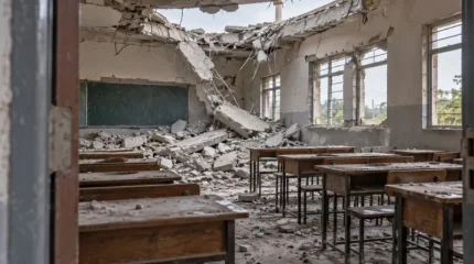 Мектеп шатыры құлап, 21 адам опат болды