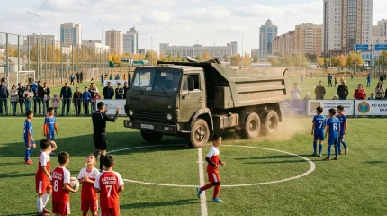 Грузовик въехал в футбольное поле во время детского матча, погибли два человека