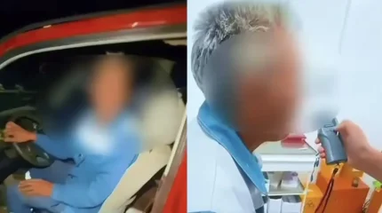 Жаңаарқада мас жүргізуші жеті жылға куәлігінен айырылды
