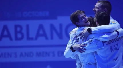 Золотой триумф в Касабланке: казахстанские шпажисты выиграли этап Кубка мира