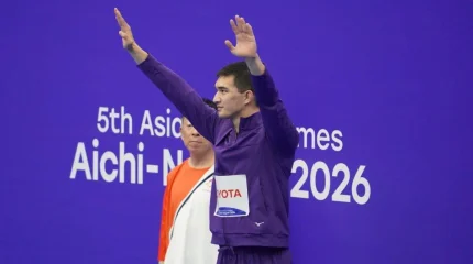 Диас Кенжебек Азия рекордын жаңартып, чемпионы атанды