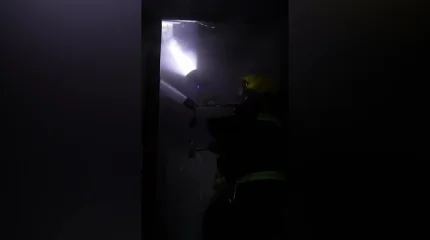 Талдықорғанда наубайхана өртеніп, жұмысшы зардап шекті