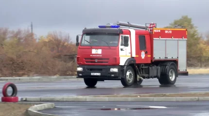 В Павлодаре прошли соревнования среди водителей пожарных машин