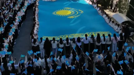 Алматылық студенттер «Менің Қазақстаным!» акциясын бастады