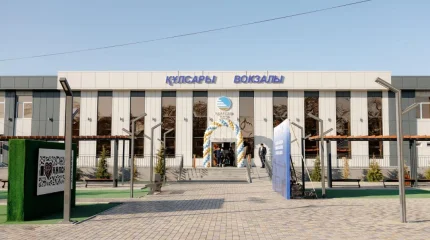 Құлсары қаласында жаңа теміржол вокзалы ашылды
