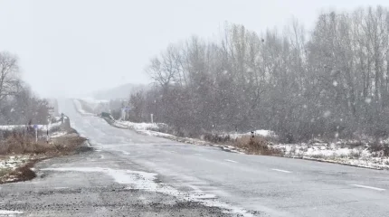 Из-за непогоды в Восточно-Казахстанской области выросло число ДТП