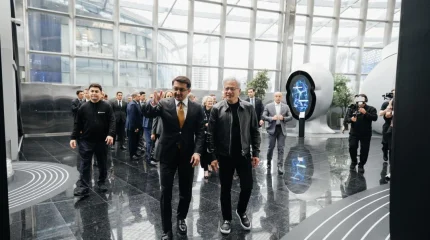 NVIDIA негізін қалаушы әрі бас директоры алғаш рет Астанада: Дженсен Хуанг Қазақстанның жасанды интеллект экосистемасымен танысты