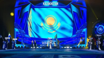 Астанада күрес түрлерінен әлем чемпионатының ашылу салтанаты өтті