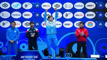 Казахстанец стал бронзовым призером чемпионата мира