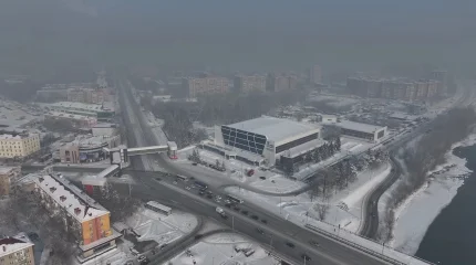 Усть-Каменогорск захватил монгольский антициклон