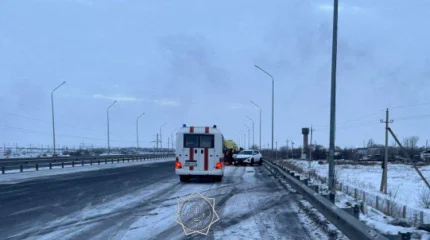 Жол апатынан 5 адам зардап шекті