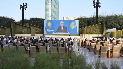 Президент Қасым-Жомарт Тоқаев шейх Заид атындағы «Адамзат бауырластығы» сыйлығын тапсыру рәсіміне қатысушыларға бейнеүндеу жолдады