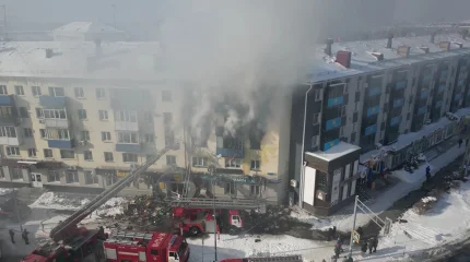 Жильцов дома, где произошел пожар разместили в кризисном центре Усть-Каменогорска