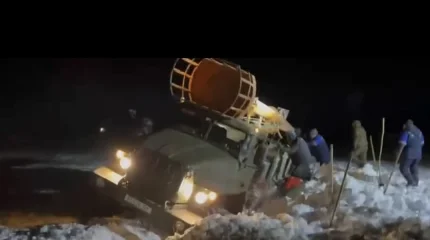 Снегопад оставил без электричества сёла Костанайской области