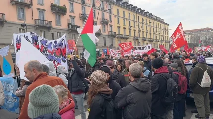 В Милане прошли протесты против зимних Олимпийских игр