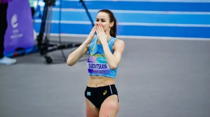 Надежда Дубовицкая Азия чемпионатында биіктікке секіруден күміс алды