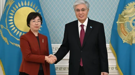 Мемлекет басшысы Азия инфрақұрылымдық инвестициялар банкінің президенті Цзоу Цзяиді қабылдады