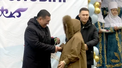 60 семей получили собственные квартиры в рамках предвыборной программы партии «AMANAT» в Илийском районе Алматинской области