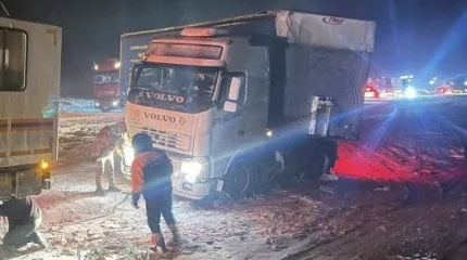 На три дня закрыли дорогу в районе Кордайского перевала