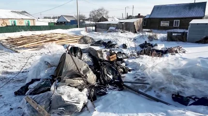 Подтопления талыми водами из-за возведения новой дамбы опасаются жители пригородного села в СКО