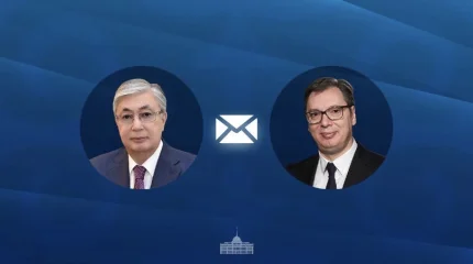 Токаев поздравил Александра Вучича с Днем государственности Сербии