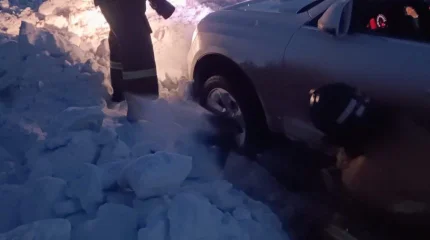 Қар құрсауынан құтқарды