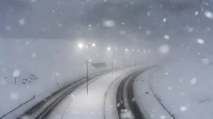 Временное ограничение движения на автодорогах Акмолинской и Северо-Казахстанской областей