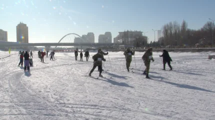 Астанада «Бұрқасын-2026» қысқы фестивалі өтті
