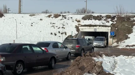 Жамбыл облысы Жуалы ауданында құны 1 млрд теңгеге жуық қаржыға салынып жатқан жер асты өткелінің құрылысы тоқтап қалған