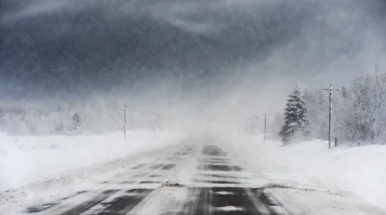 В Восточно-Казахстанская область ограничили движение из-за непогоды