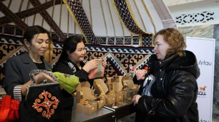 Жезқазған әуежайында «Бір ауыл – бір өнім» жобасының алаңы ашылды