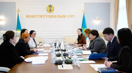 Конституциялық Сот пен Қазақстандағы БҰҰ-ның Даму бағдарламасы 2026 жылға арналған ынтымақтастық бағыттарын талқылады