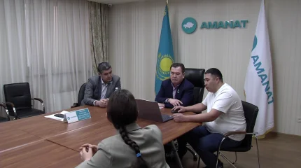 Мәжіліс депутаты Мұрат Ергешбаев азаматтарды қабылдады