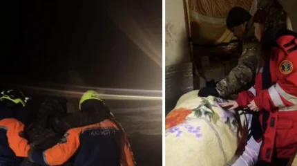 Мужчина едва не замерз под Астаной