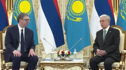 "Мы в Сербии можем многому научиться у вас": президент Сербии прибыл в Акорду