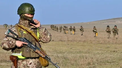 Проверка на выносливость: более 1600 военнослужащих прошли 10-километровый марш-челлендж