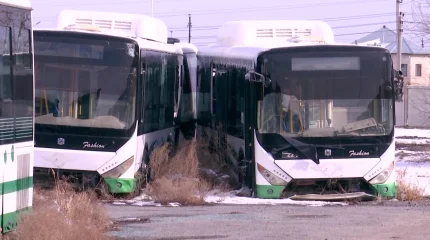 Қызылордада 9 млрд теңгеге алынған автобустар қаңтарылып тұр