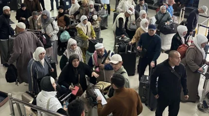 Три самолета с казахстанцами, эвакуированными из Медины и Джидды приземлились в Атырау